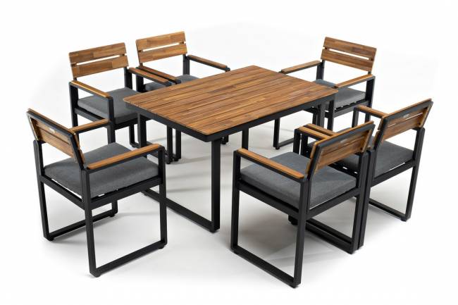 Обеденная группа из алюминия TOPA M  Joygarden