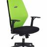 Кресло офисное «Ринус-6» (Rinus-6 green) (Чёрно-зелёная ткань)