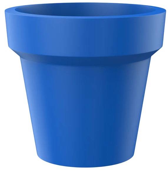 Кашпо пластиковое Pot S синий Ø800х720 мм Кашпо пластиковое Pot S синий Ø800х720 мм