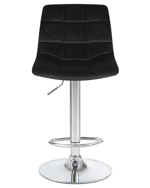 Стул барный DOBRIN TAILOR, черный велюр (MJ9-101)