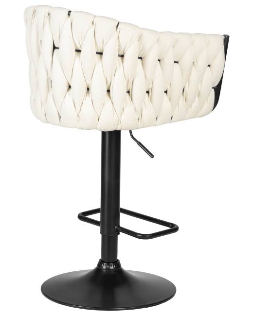 Набор 2 шт Стул барный DOBRIN LEON, кремовая ткань (LAR 275-33)