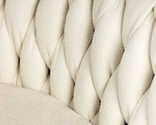 Набор 2 шт Стул барный DOBRIN LEON, кремовая ткань (LAR 275-33)