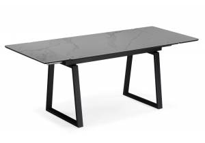 Джек 140(200)х80 серый мрамор larka grey / черный