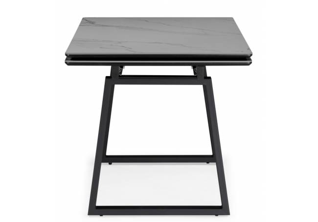 Джек 140(200)х80 серый мрамор larka grey / черный