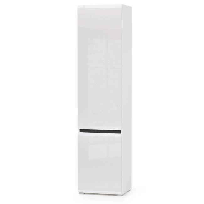 Набор мебели в гостиную Сидней № 36 цвет белый/чёрный/фасады МДФ белый глянец