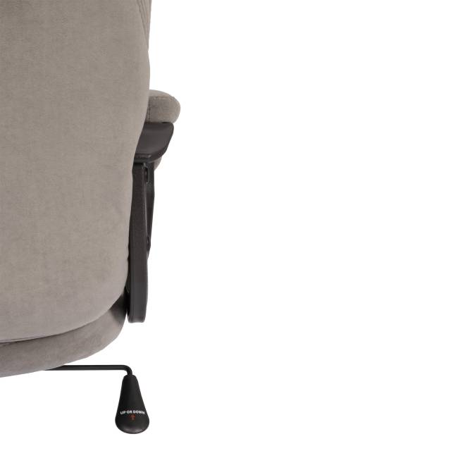 Кресло Comfort Lux/Комфорт Люкс (22) Metalbl/Металбл велюр, серый, 29 серый велюр