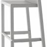 Стул барный пластиковый Kate светло-серый 475х475х975 мм Стул барный пластиковый Kate светло-серый 475х475х975 мм