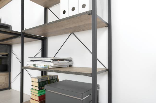 Мебель в гостиную Трувор комплект № 41 цвет дуб гранж песочный/интра