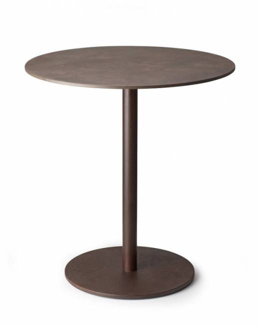 Столешница круглая Compact Laminate для подстолья Nemo, Domino, Tiffany, Cross кортен Ø800х10 мм Столешница круглая Compact Laminate для подстолья Nemo, Domino, Tiffany, Cross кортен Ø800х10 мм