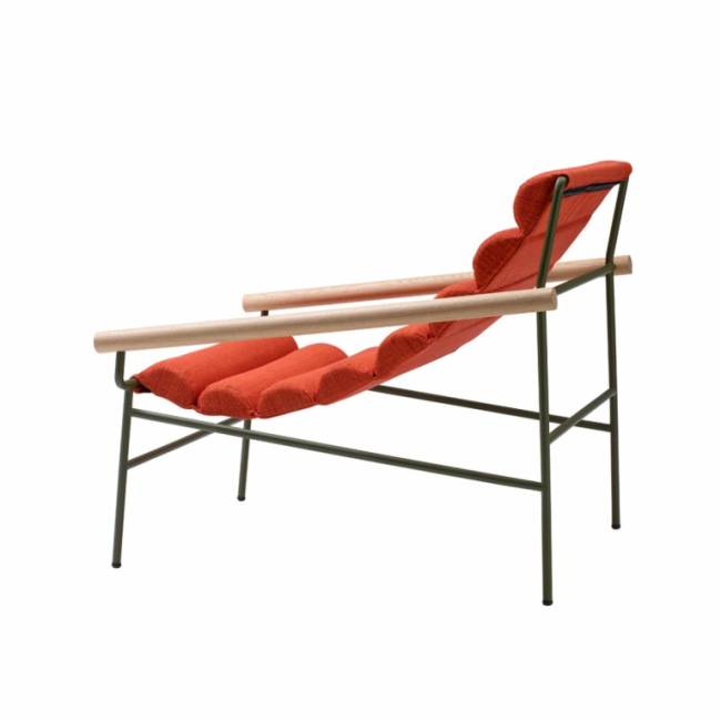 Кресло лаунж металлическое Dress Code Fashion Indoor антрацит, красный 750х860х745 мм Кресло лаунж металлическое Dress Code Fashion Indoor антрацит, красный 750х860х745 мм