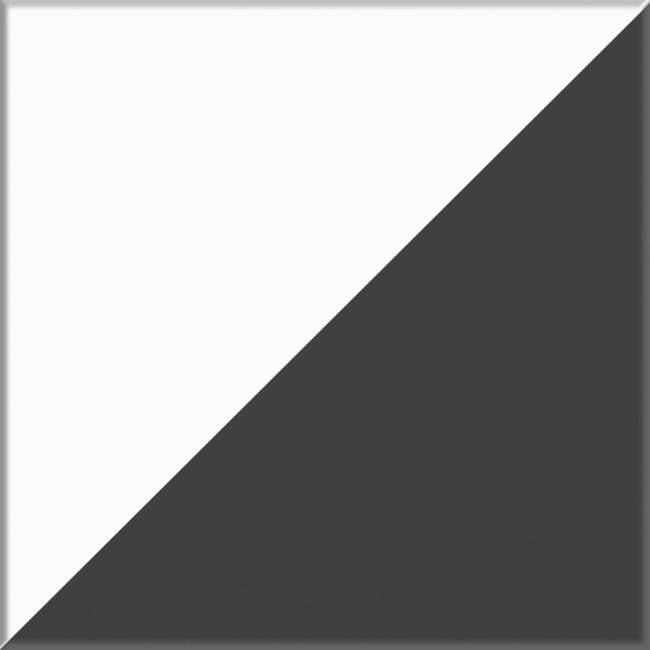 Комод-тумба три ящика и две дверки по бокам Мори МК1200.3 и компьютерный стол МС-16 правый цвет графит/белый