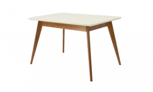 Стол Сканди 120, Орех/ Слоновая кость