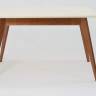 Стол Сканди 120, Орех/ Слоновая кость