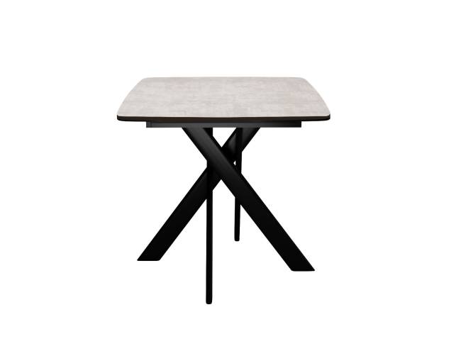 Стол DikLine DB110 Хромикс белый/опоры черные Стол DikLine DB110 Хромикс белый/опоры черные