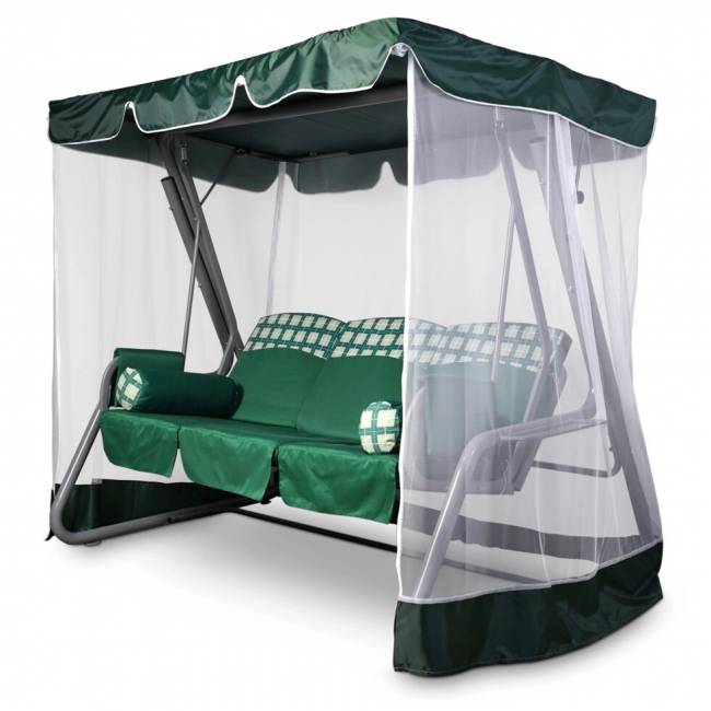 Тент-крыша + москитная сетка Нирвана 263х174х170, зеленый