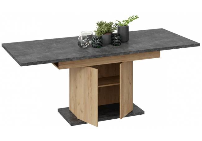 Детройт Тип 1 дуб крафт золотой / ателье темное