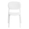 Стул Adore/Адоре (мод. XRB-1025) пластик, белый, 41х53х81,5см (Комплект из 4 шт.) белый (white) пластик