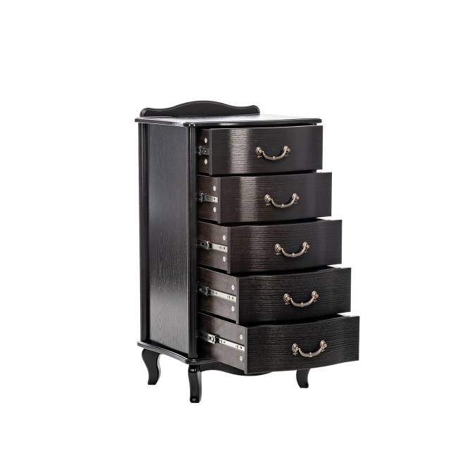 Комод Leset "Джульетта" узкий (5 ящ.) Венге