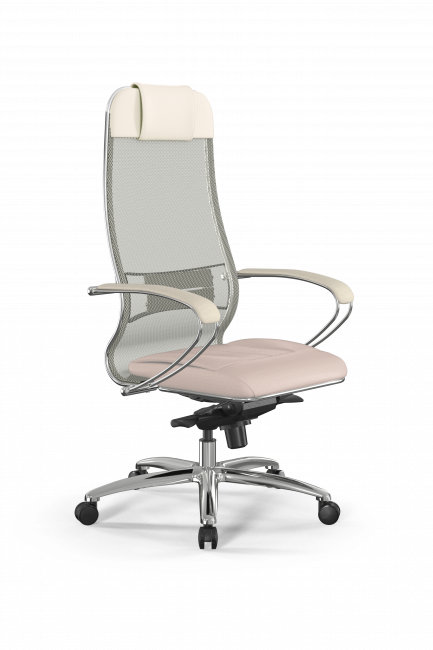 Кресло Samurai L1-2K - TS+Infinity /Uc00/Wm06/K2cL(M06.B31.G04.W03), молочный