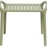 Столик пластиковый для лежака Ibiza Basic нефритовый 550х430х430 мм