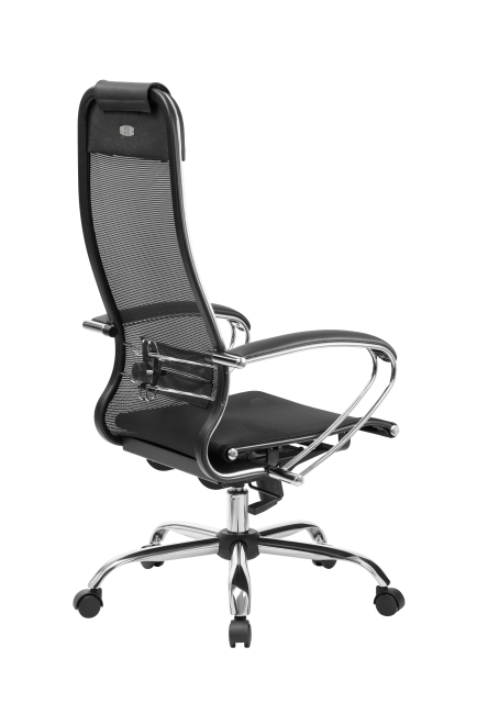 Кресло МЕТТА-12(MPRU)/подл.131/осн.003, черный