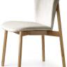 Стул деревянный с обивкой Natural Finn светлый ясень, слоновая кость 490х540х790 мм Стул деревянный с обивкой Natural Finn светлый ясень, слоновая кость 490х540х790 мм