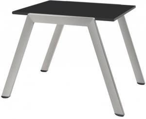 Столик металлический приставной Zen Side Table черный 625х500х440 мм