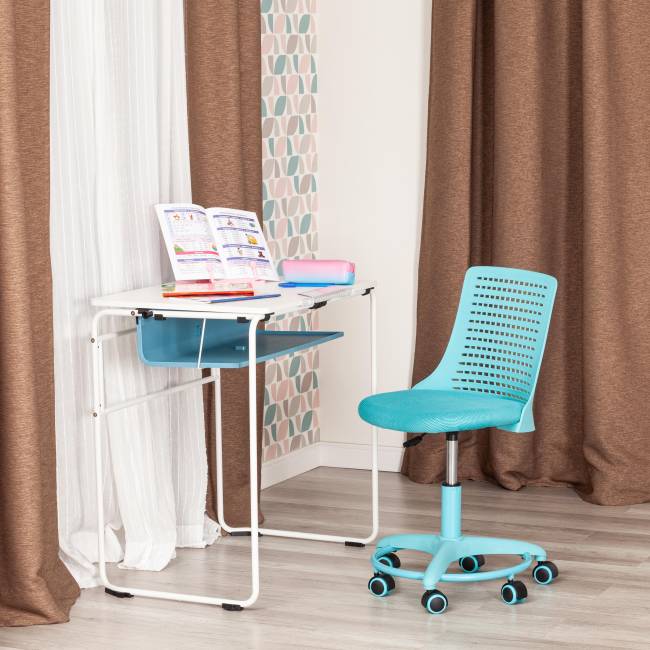 Кресло Kiddy  ткань, бирюзовый бирюзовый ткань