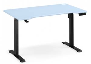 Маркос 140х80 голубой / черный