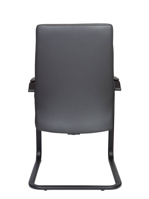 Кресло офисное / Арко CF грэй / Arco CF grey / серая экокожа