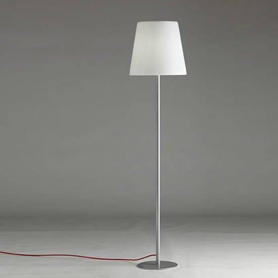 Торшер пластиковый Ali Baba Steel Lighting белый Ø430х1850 мм