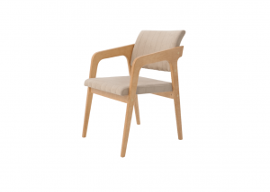 Стул-кресло Шадди натур/бежевый