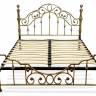 Кровать металлическая VICTORIA цвет: Античная медь (Antique Brass)