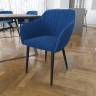 Стул  "Шандон" ткань, велюр 59,5х60х82 Сапфир