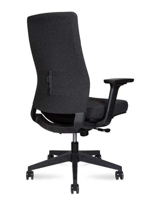 Кресло офисное / Фрэдо LB / Fredo LB / черный каркас/черная сетка/черная сидушка