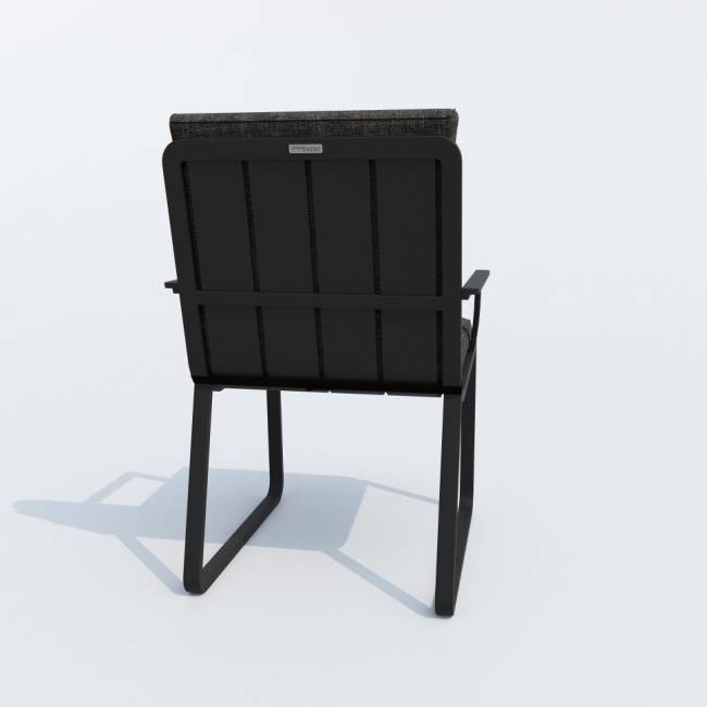 Стул ALBA маренго - каркас карбон