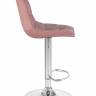 Стул барный DOBRIN TAILOR, пудрово-розовый велюр (MJ9-32)