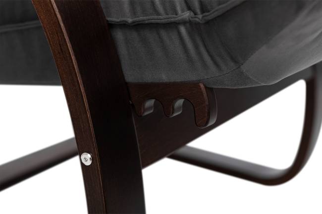 Кресло-трансформер Leset Монако Орех текстура V32 серый