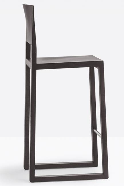 Стул деревянный полубарный Brera венге 350х455х955 мм Стул деревянный полубарный Brera венге 350х455х955 мм