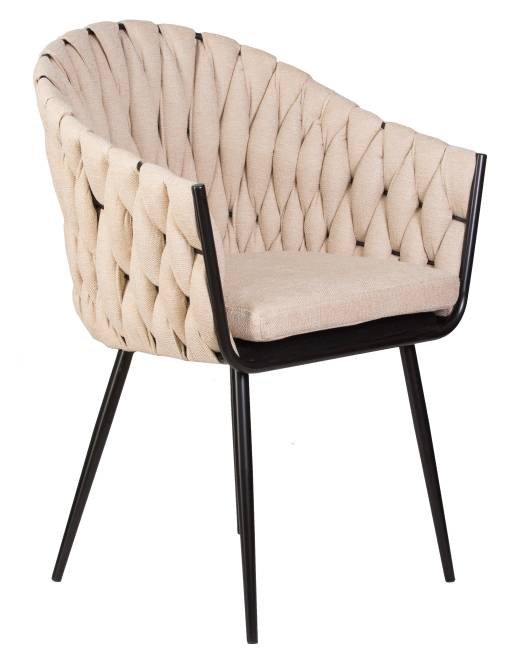 Набор 2 шт Стул обеденный DOBRIN MATILDA, бежевая ткань (LAR 275-1)