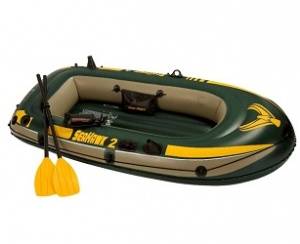Надувная лодка "Seahawk 2" 236х114х41см, вёсла 59623, насос 68612, до 240кг
