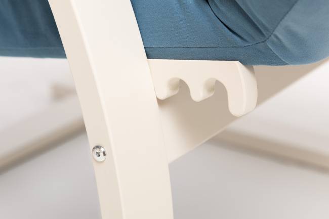 Кресло-трансформер Leset Монако Слоновая кость V47 синий