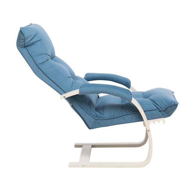 Кресло-трансформер Leset Монако Слоновая кость V47 синий