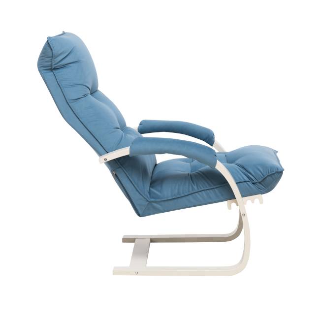 Кресло-трансформер Leset Монако Слоновая кость V47 синий