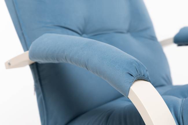 Кресло-трансформер Leset Монако Слоновая кость V47 синий