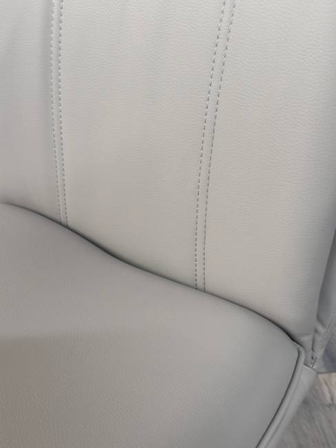 Стул YOHAN 360 град. поворот. HF017-09 Латте, экокожа / Черный, ®DISAUR