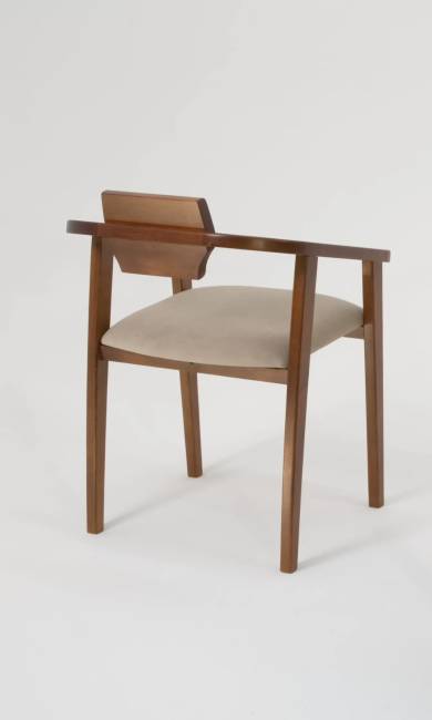 Обеденная группа Брамос К 100 орех со стульями Челси орех бежевый