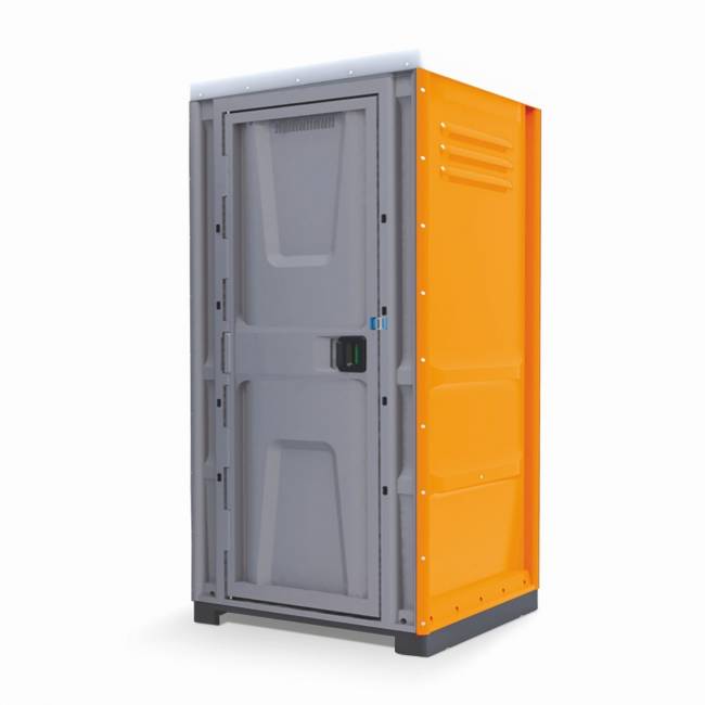 Туалетная кабина TOYPEK CityComfort, оранжевый (собранная)