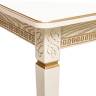 Стол раздвижной Leset Дакота 1Р Слоновая кость патина золото