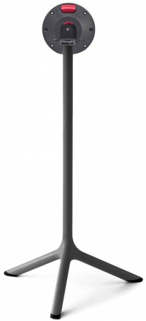 Стол ламинированный барный складной Tripe Folding антрацит, черный мрамор Сахара Ø600х1100 мм